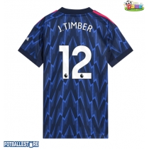 Arsenal Jurrien Timber #12 Bortedrakt Dame 2025-26 Kortermet